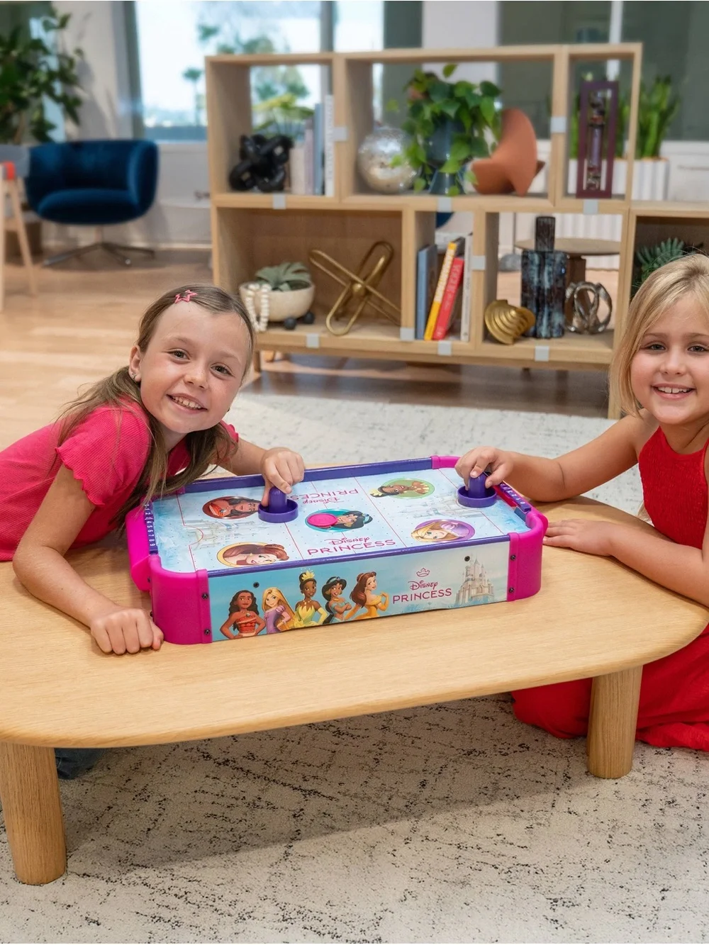 Disney Princess Electronic Tabletop Air Hockey – Brand New in Box!